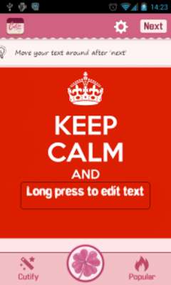 Play TextCutie-Instagram text 