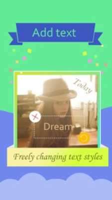 Play text on photo emoji on photo 