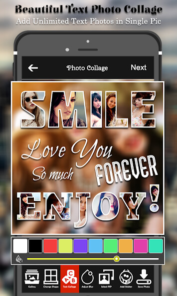 Play Text Photo Collage Maker 