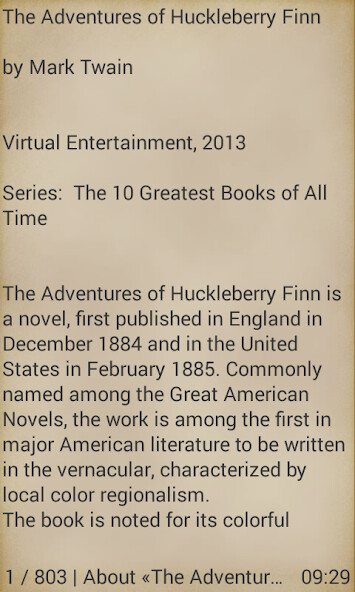 Play APK The Adventures of Huckleberry Finn  and enjoy The Adventures of Huckleberry Finn with UptoPlay com.virenter.books.AOUBHCYCBCQSSWLK