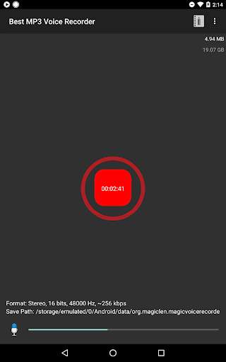 Play APK The Best MP3 Voice Recorder  and enjoy The Best MP3 Voice Recorder with UptoPlay org.magiclen.magicvoicerecorder