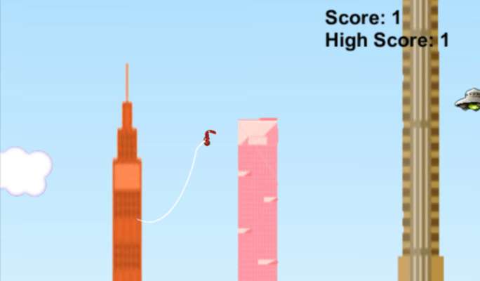 Play The chase of spiderman 