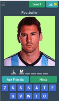Play The Footballer Quiz Free 