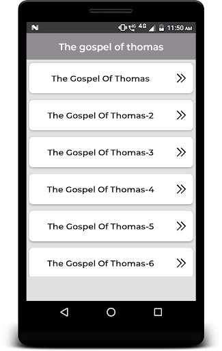 Play APK The Gospel of Thomas  and enjoy The Gospel of Thomas with UptoPlay com.appybuilder.thomleavitt.GospelofThomas