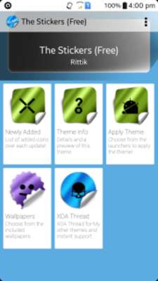 Play The Stickers Icon Pack (Free) 