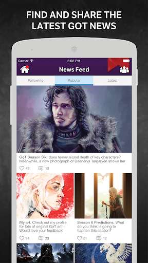 Play APK Thrones Amino for Ice and Fire  and enjoy Thrones Amino for Ice and Fire with UptoPlay com.narvii.amino.x72