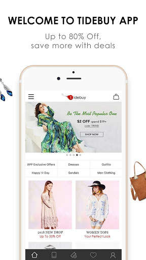 Play APK Tidebuy Online Sale Fashion Clothing and Gifts  and enjoy Tidebuy Online Sale Fashion Clothing and Gifts using ApkOnlin