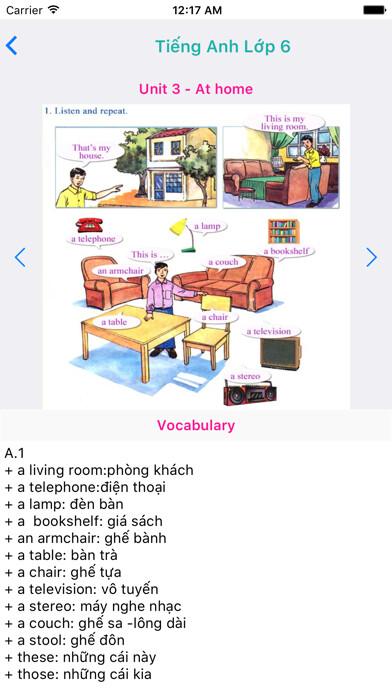 Play APK Tieng Anh Lop 6 - English 6  and enjoy Tieng Anh Lop 6 - English 6 with UptoPlay 