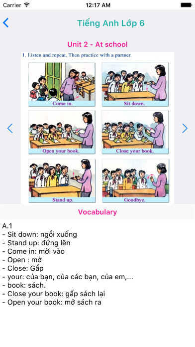 Play APK Tieng Anh Lop 6 - English 6  and enjoy Tieng Anh Lop 6 - English 6 with UptoPlay 