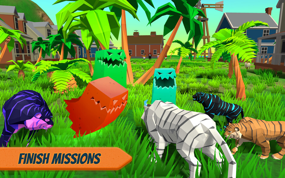 Play APK Tiger Simulator 3D  and enjoy Tiger Simulator 3D with UptoPlay com.CyberGoldfinch.TigerSimulator