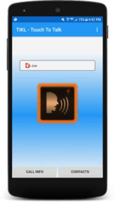 Play TiKL Touch Talk Walkie Talkie Play TiKL Touch Talk Walkie Talkie