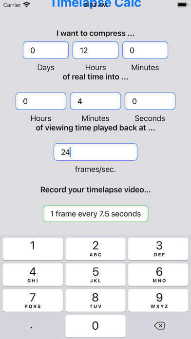 Play APK timelapse CALC  and enjoy timelapse CALC with UptoPlay com.timelapse.calculator.gui