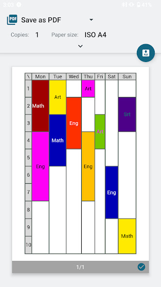 Play APK TimeTable Spread  and enjoy TimeTable Spread with UptoPlay com.eonsoft.TimeTableV2