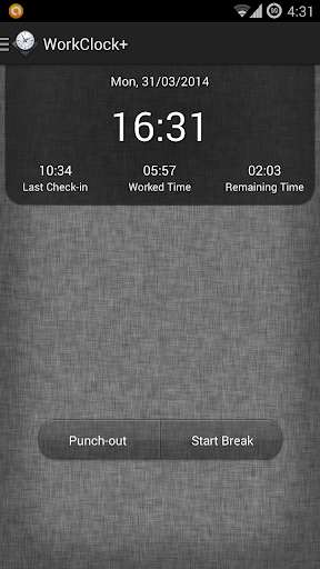 Play APK Time Tracker WorkClock+  and enjoy Time Tracker WorkClock+ with UptoPlay com.leftapps.workclockplus