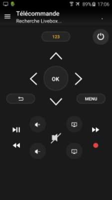Play Télécommande pour Livebox 