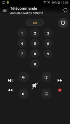 Play Télécommande pour Livebox 