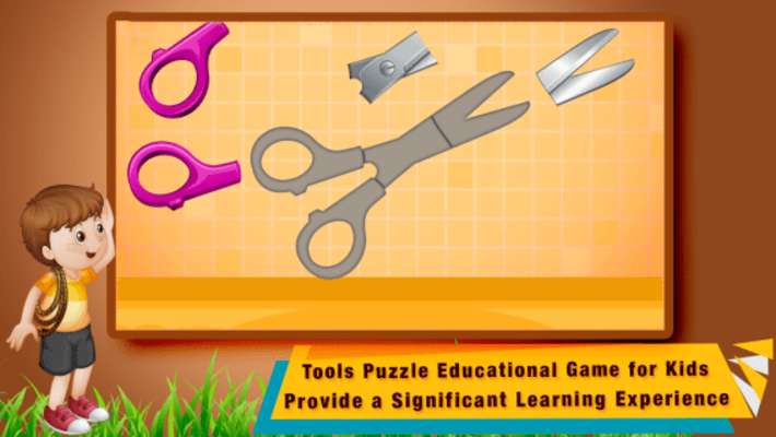 Play Tools Puzzle Game for Kids 