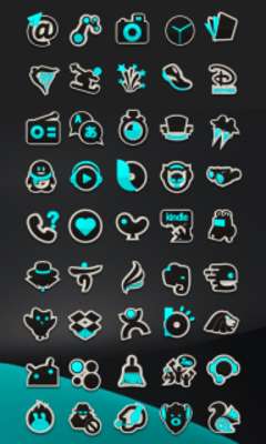 Play Toroturquoise Icon Pack 