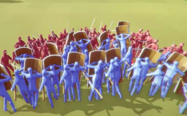 Totally Accurate Battle Simulator Pro online game with UptoPlay