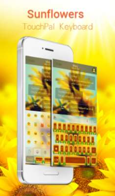 Play TouchPal Sunflowers Theme 