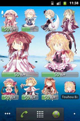 Play Touhou Battery Widget 