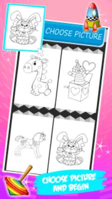 Play toys coloring book 