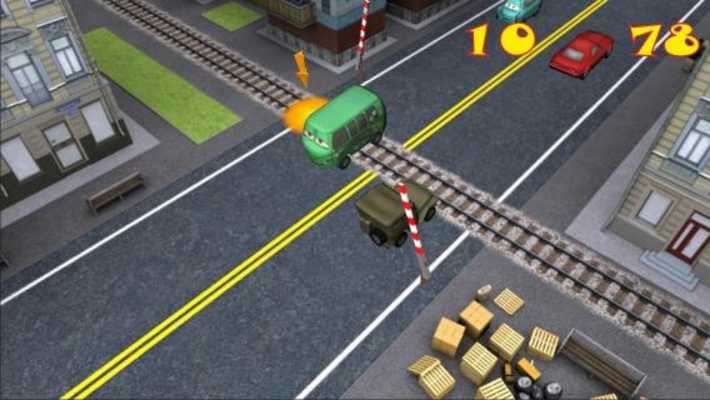 Play Train Road Crossing 