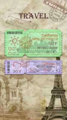 Play Travel. GO Weather EX Theme 