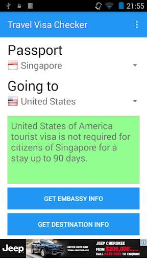 Play APK Travel Visa Checker  and enjoy Travel Visa Checker with UptoPlay com.zqc.visa.req