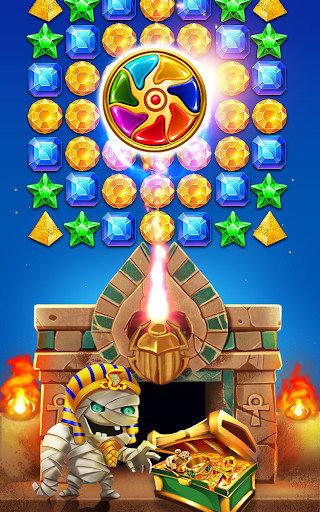 Play APK Treasure Hunt Egyptian Empire  and enjoy Treasure Hunt Egyptian Empire with UptoPlay com.obikecoco.jewelstarlegend.crusedDiamondPharaohMania