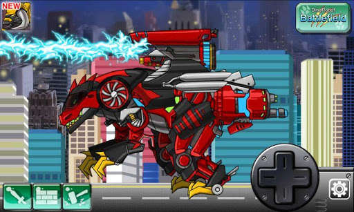 Play T-rex the highway - Combine! Dino Robot 