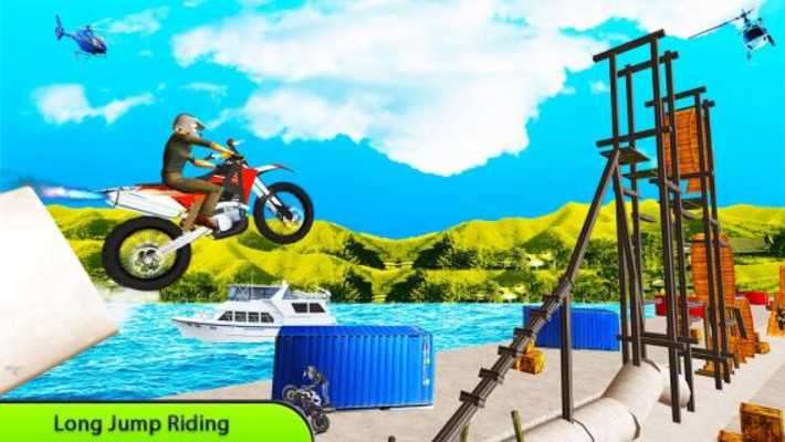 Play Tricky Bike Stunt Master Crazy Stuntman Bike Rider 