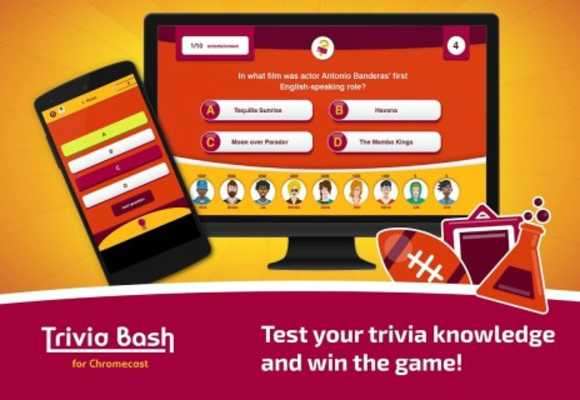 Play Trivia Bash for Chromecast Play Trivia Bash for Chromecast