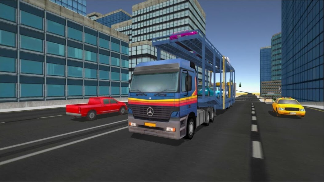 Play APK Truck Driver City Simulator  and enjoy Truck Driver City Simulator with UptoPlay com.pickle.TruckDriverCitySimulator