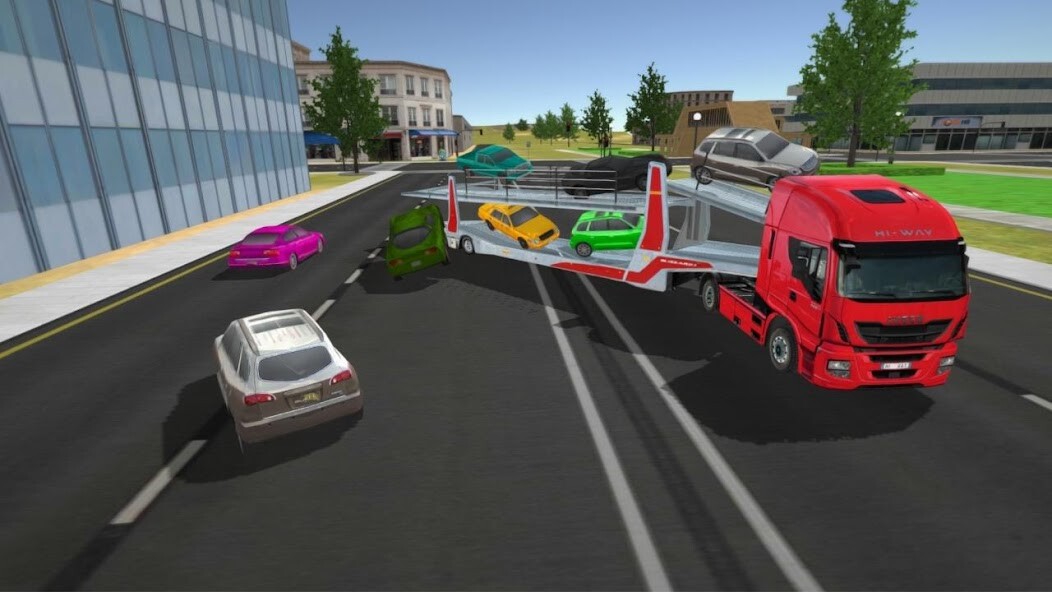 Play APK Truck Driver City Simulator  and enjoy Truck Driver City Simulator with UptoPlay com.pickle.TruckDriverCitySimulator