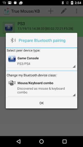 Play APK True Mouse/KB  and enjoy True Mouse/KB with UptoPlay com.z2software.bluetoothpatcher<br><br>Turn your device into real wireless Bluetooth mouse 