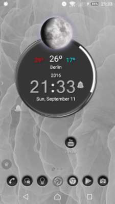 Play TSF Shell Theme Black Round 