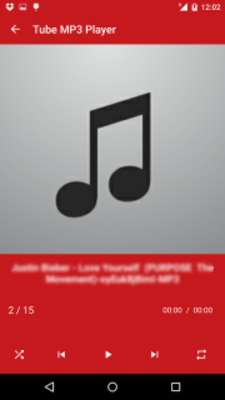 Play Tube MP3 player music 