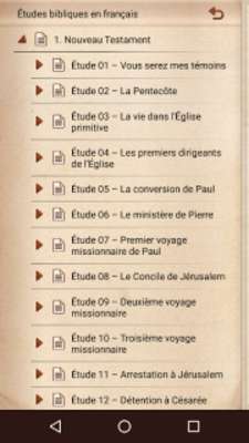 Play Études bibliques 