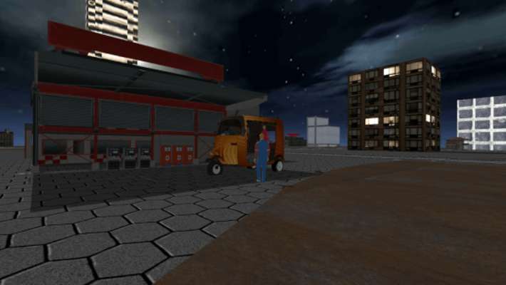 Play tuk tuk auto city rickshaw 