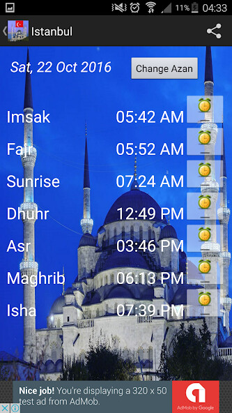 Play APK Turkey Prayer Timings -Islamic  and enjoy Turkey Prayer Timings -Islamic with UptoPlay org.ksmobileapps.TurkeyPrayer