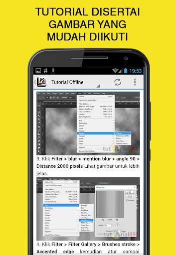 Play APK Tutorial Photoshop Offline  and enjoy Tutorial Photoshop Offline with UptoPlay com.tutorial.photoshopindonesiaoffline