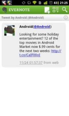Play twicca - Evernote plugin 