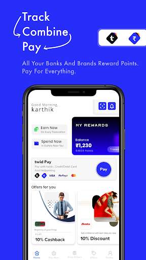 Play twid - Track, Combine & Pay with your Reward Point  and enjoy twid - Track, Combine & Pay with your Reward Point with UptoPlay