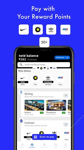 Play twid - Track, Combine & Pay with your Reward Point  and enjoy twid - Track, Combine & Pay with your Reward Point with UptoPlay