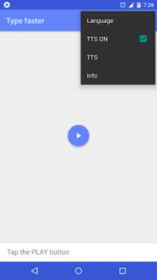 Play Type faster 