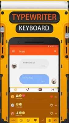 Play Typewriter Keyboard Theme 