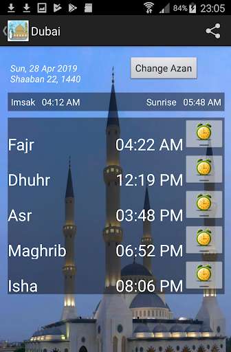 Play APK UAE Prayer Timings Dubai Abu Dhabi  and enjoy UAE Prayer Timings Dubai Abu Dhabi with UptoPlay org.ksmobileapps.UAEPrayer