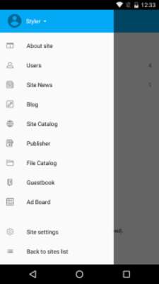 Play uCoz - website builder 