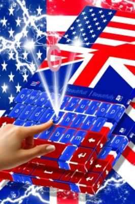 Play UK Flag Keyboard Theme 
